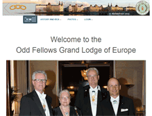 Tablet Screenshot of oddfellows.eu